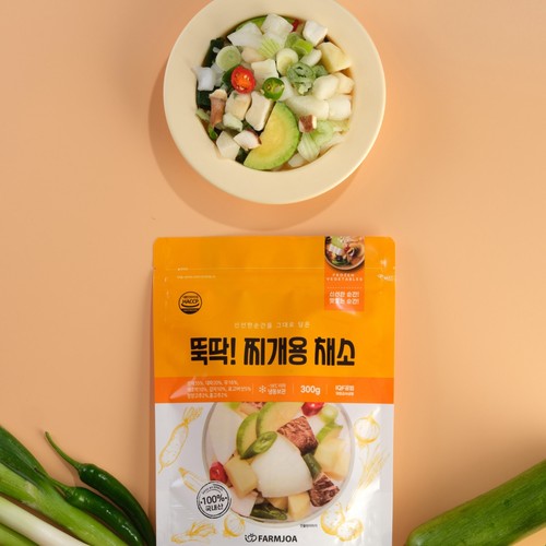 뚝딱 냉동 찌개용 채소 (300G)