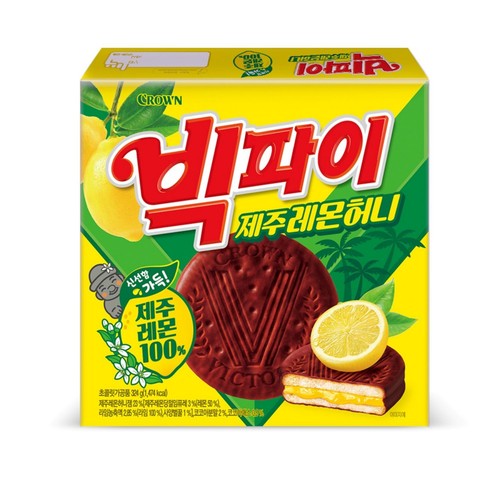 크라운 빅파이 제주레몬허니 (324G)