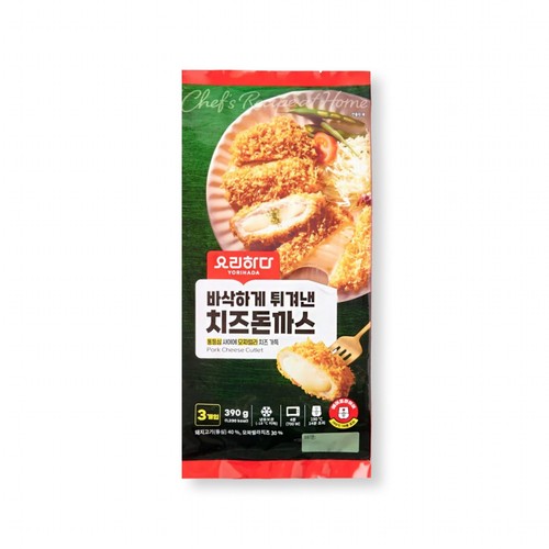 요리하다 바삭하게튀겨낸 치즈돈까스 (390G)
