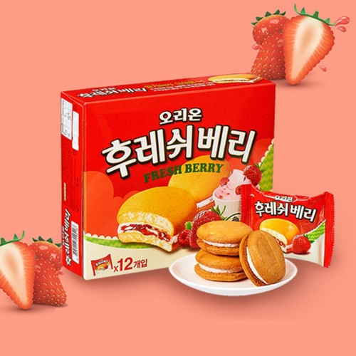 오리온 후레쉬베리 (28G*12입)