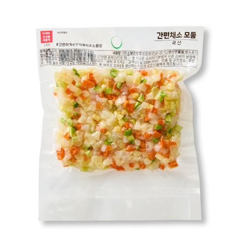 간편채소 모둠 (100G/봉)