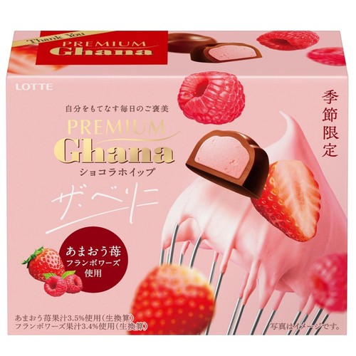 롯데 프리미엄 가나 쇼콜라 더베리 (56G)