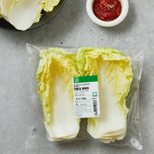 친환경 쌈배추 (200G/봉)