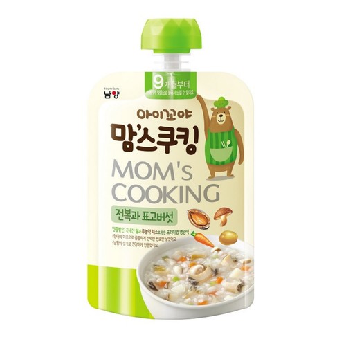  남양 맘스쿠킹 전복과 표고버섯 (9개월) (100G)