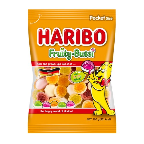 하리보 프루티부시 젤리 (100G)