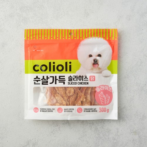콜리올리 순살가득 슬라이스 (닭고기) (300G)