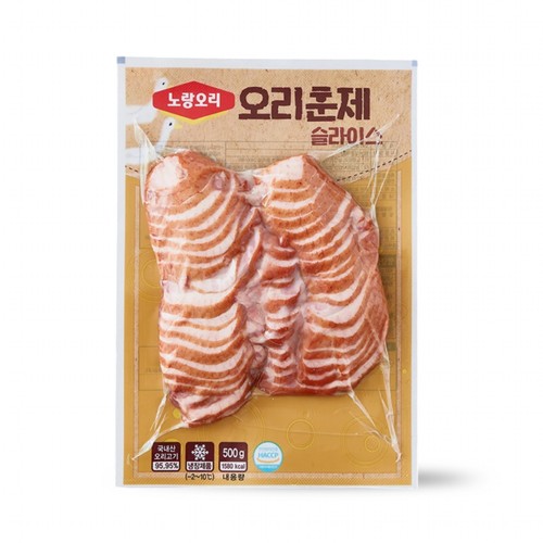 노랑오리 오리훈제슬라이스 (500G)