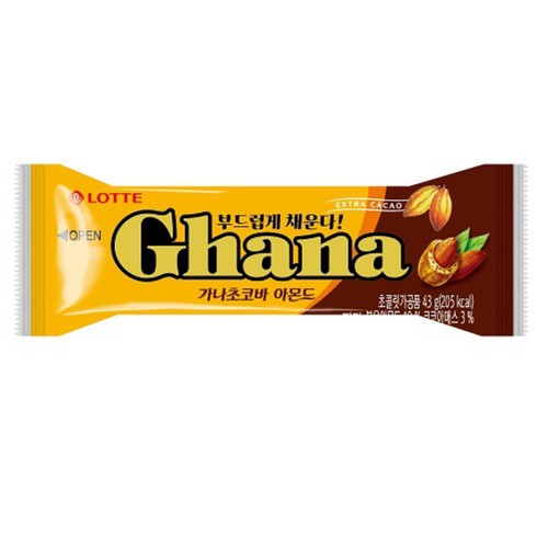  [SCO] 롯데 가나초코바아몬드 (43G)
