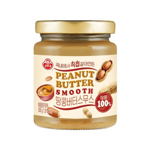 오뚜기 100% 땅콩버터 스무스 (300G)