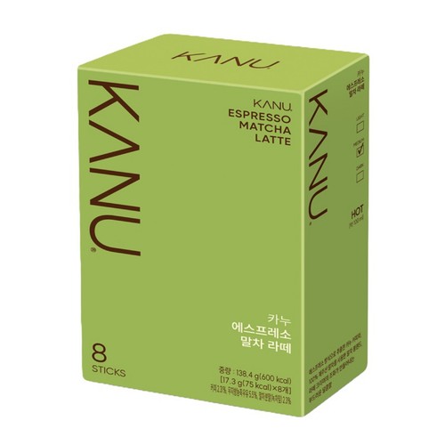 카누 에스프레소 말차라떼 (17.3G*8입)