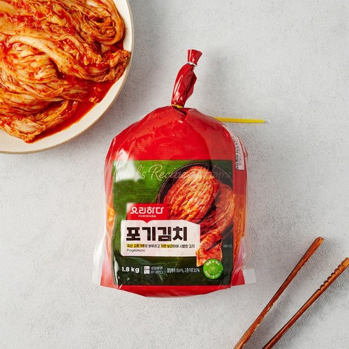 요리하다 포기김치 (1.8KG)
