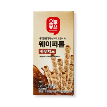 웨이퍼롤 카푸치노 100g 상품 사진