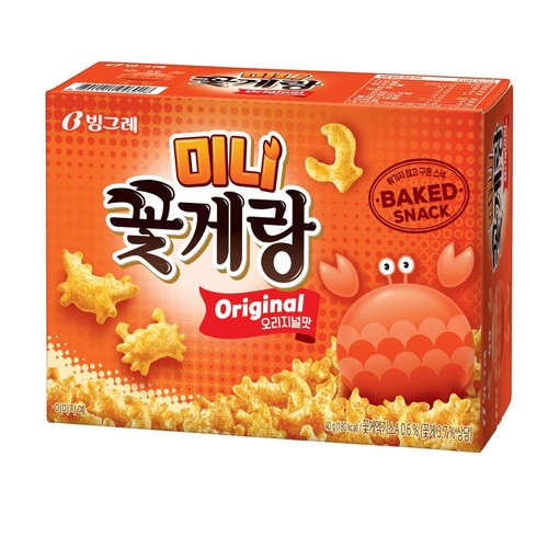  빙그레 미니 꽃게랑 오리지널맛 (40G)