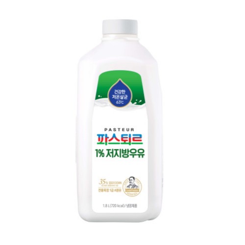 파스퇴르 저지방우유 (1,800ML)