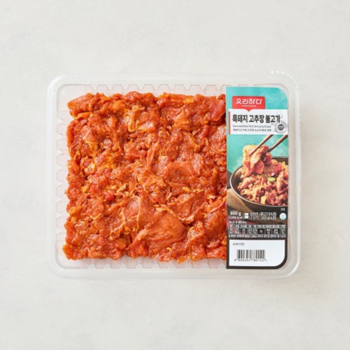 요리하다 흑돼지 고추장 불고기 (800G)