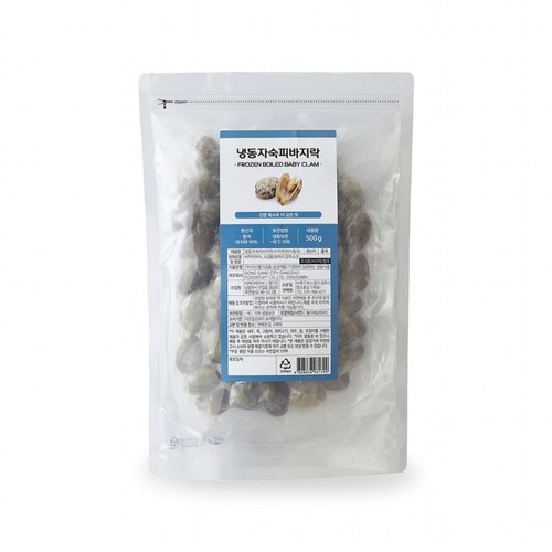 간편하게 데워먹는 피바지락 (500G)