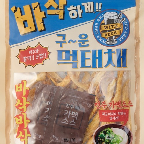 바삭하게 구운 먹태채 (120G)