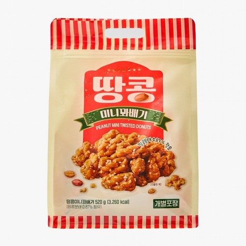 땅콩 미니 꽈배기 (520G)