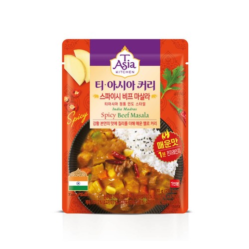 샘표 티아시아 스파이시 비프 마살라 커리 (170G)