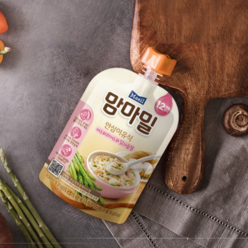 매일 맘마밀 아스파라거스와 닭가슴살 (12개월) (100G)