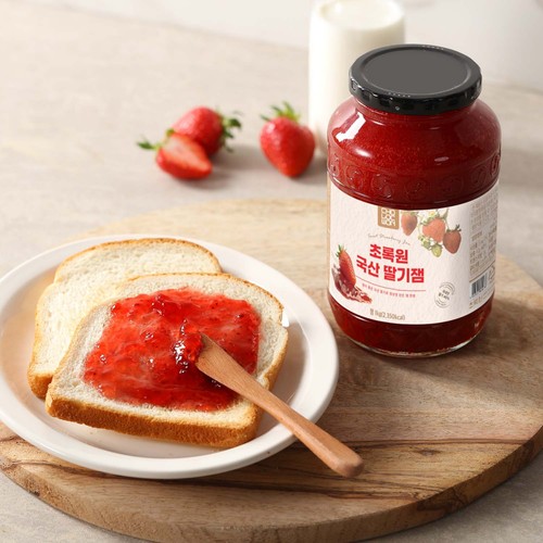 초록원 국산 딸기잼 (1KG)