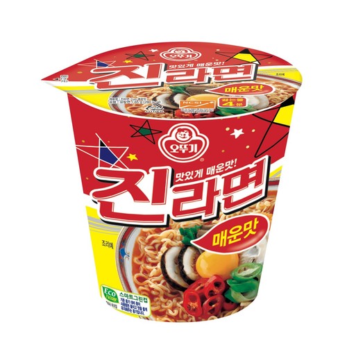 오뚜기 진라면 매운맛 소컵 (65G)