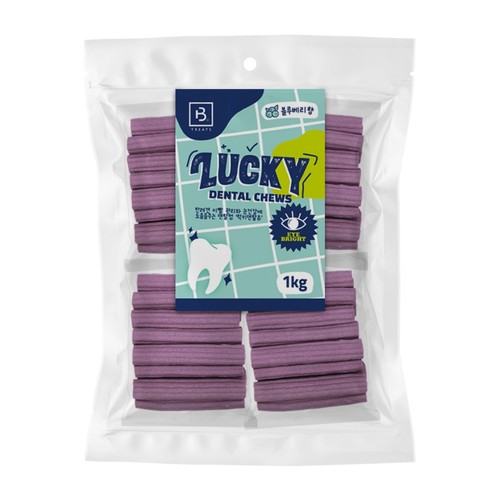  브리더랩 럭키덴탈츄 아이브라이트 (대용량) (1KG)