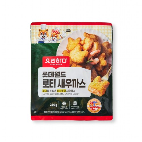 요리하다X롯데월드 로티 새우까스 (250G)