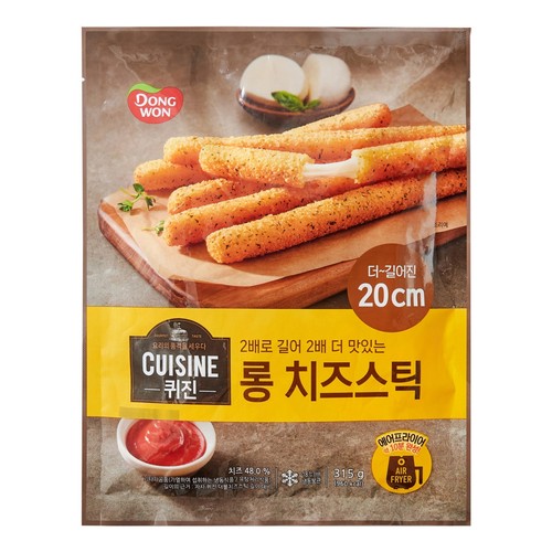 동원 퀴진 롱치즈스틱 (315G)