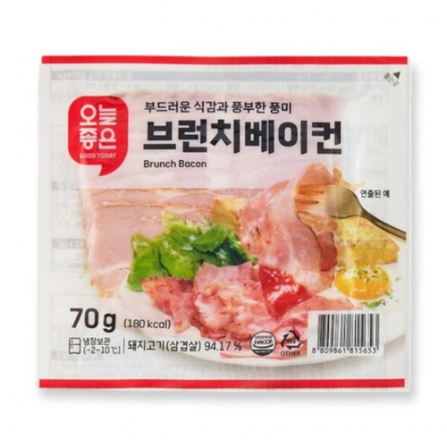 오늘좋은 브런치베이컨 (70G)