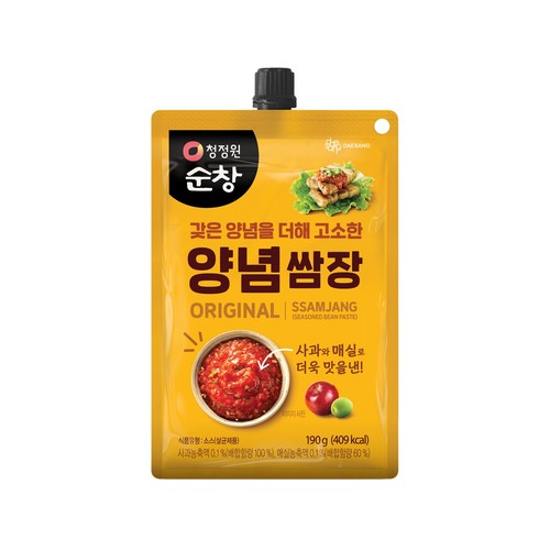 청정원 순창 양념 쌈장 (190G)