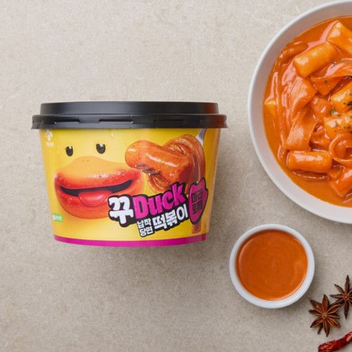CJ 납작당면 떡볶이 마라로제 (175G)