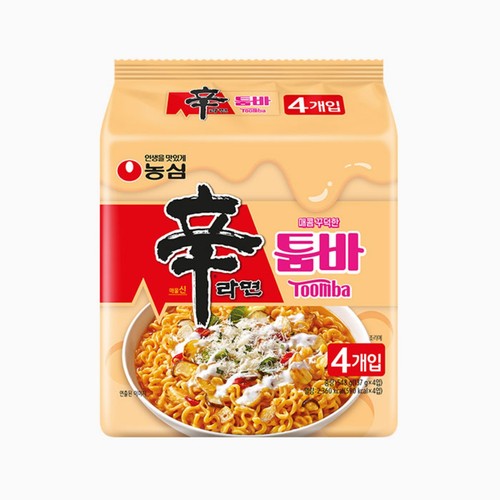 농심 신라면 툼바 (137G*4)