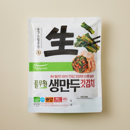 풀무원 생만두 갓김치 (400G)