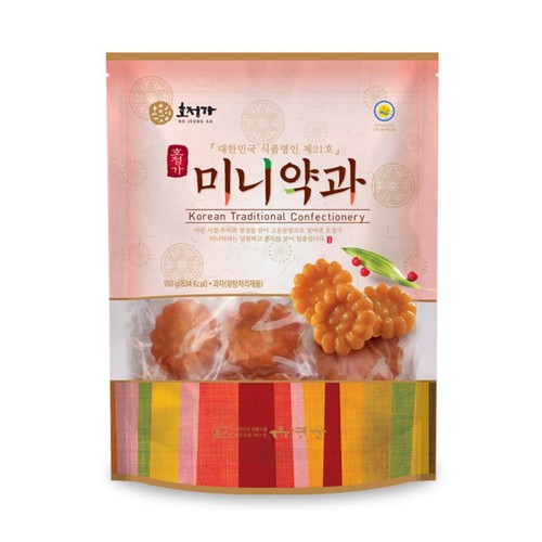  호정가 미니약과 (180G)