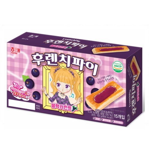 해태제과 후렌치파이 블랙커런트 (192G)